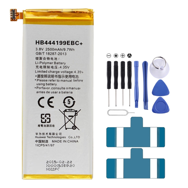 2500mAh HB444199EBC Lithium Polymer Battery for Huawei Honor 4C / C8818 / CHM-UL00 / CHM-TL00H / CHM-CL00, For Honor 4C 2500mAh HB444199EBC Lithium Polymer Battery for Huawei Honor 4C / C8818 / CHM-UL00 / CHM-TL00H / CHM-CL00, For Honor 4C